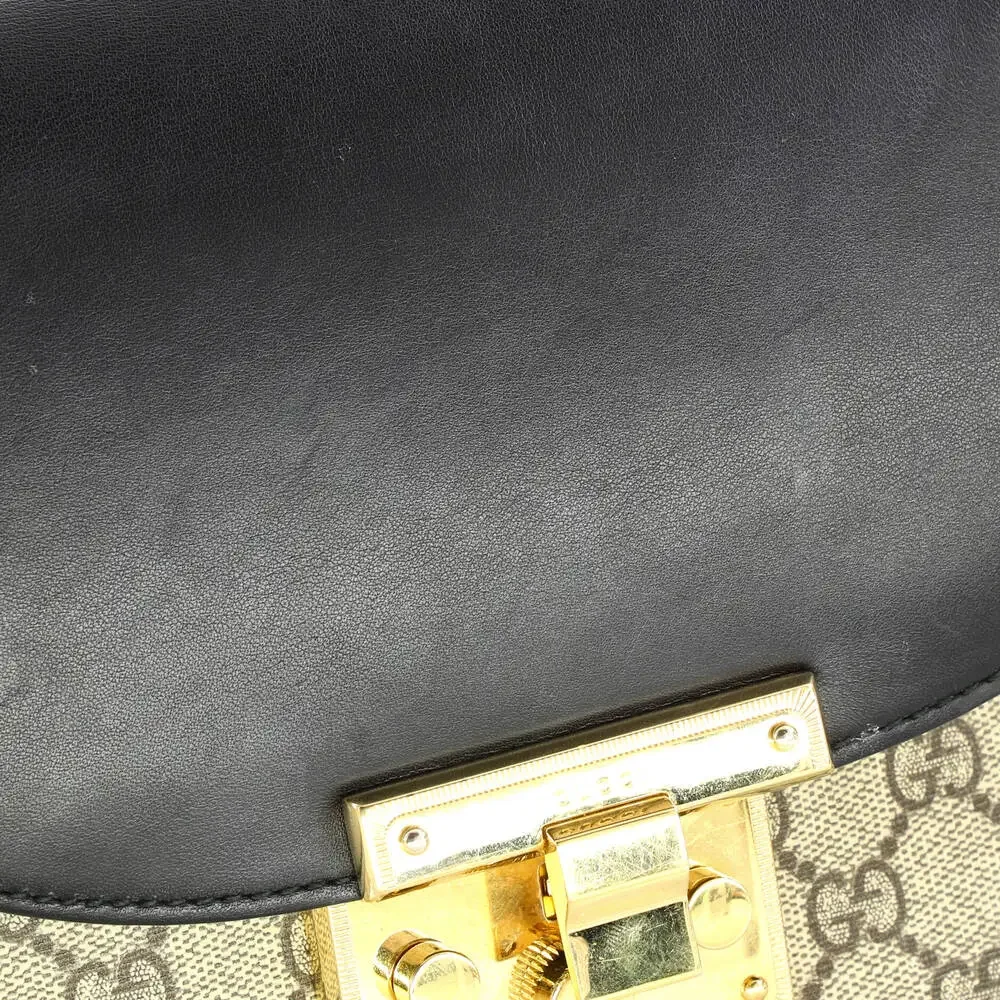 Gucci Padlock Saddle Shoulder Bag Gg #233149G18B - Picture 6 of 8